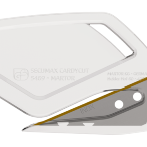 SECUMAX CARDYCUT TRANSPARANT RVS/TiN 10 stuks