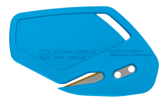 SECUMAX CARDYCUT RVS/TiN CYAN 2MM 100 stuks