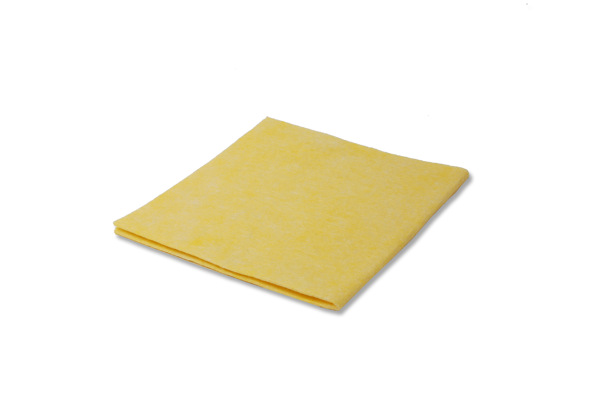 Reinigingsdoek nonwoven 135gr/m2, geel 50 stuks