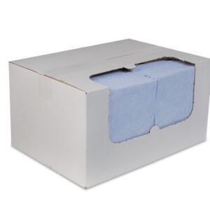 Reinigingsdoek KD135 38x40cm blauw, 200 stuks