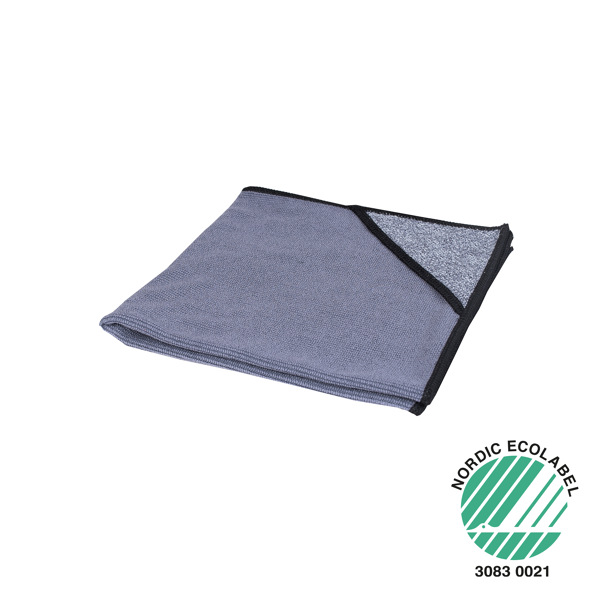 Allure microvezel scrubdoek, antraciet, 40x40cm, set a 10 stuks