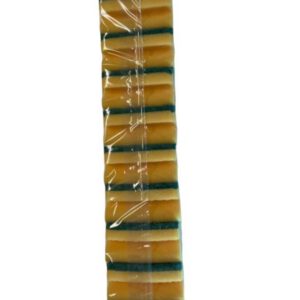 Schuurspons met grip, Synthetisch, 90 x 70 x 45mm, groen/geel, 10 stuks