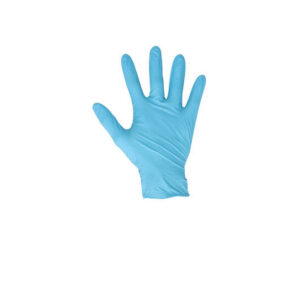 Labogloves nitril 4gr blauw XS Doos 10 x 100st Allround ongepoederd