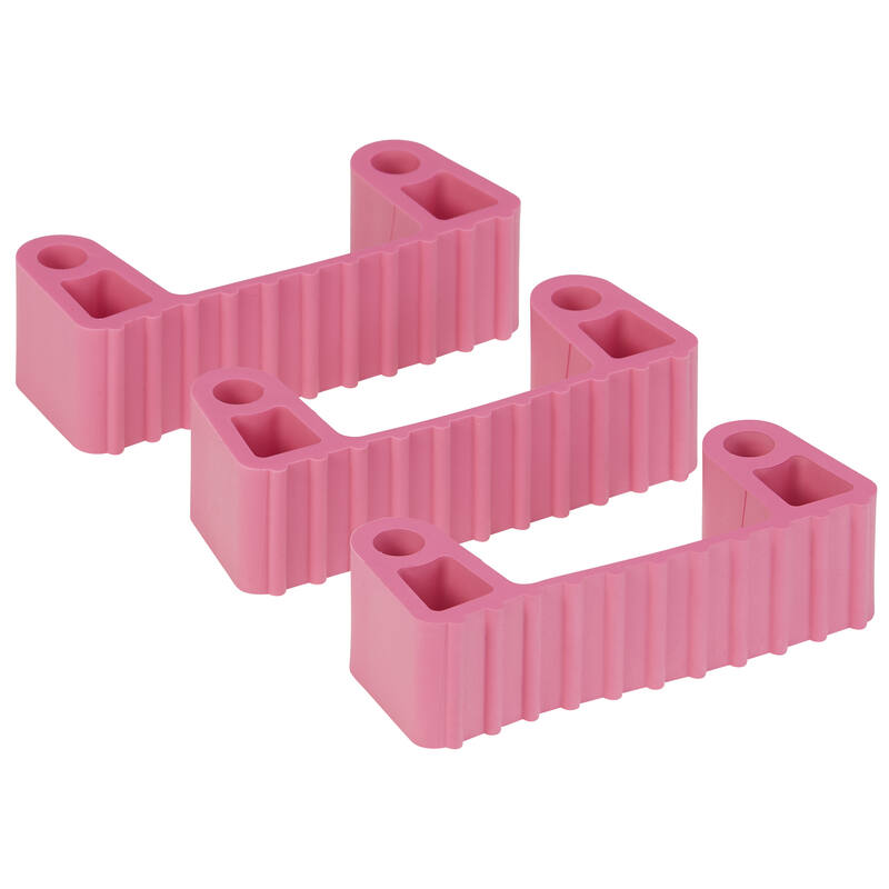 Vikan Hygiene Hi-Flex onderdelen voor ophangsysteem: setje van 3 klembandjes, roze