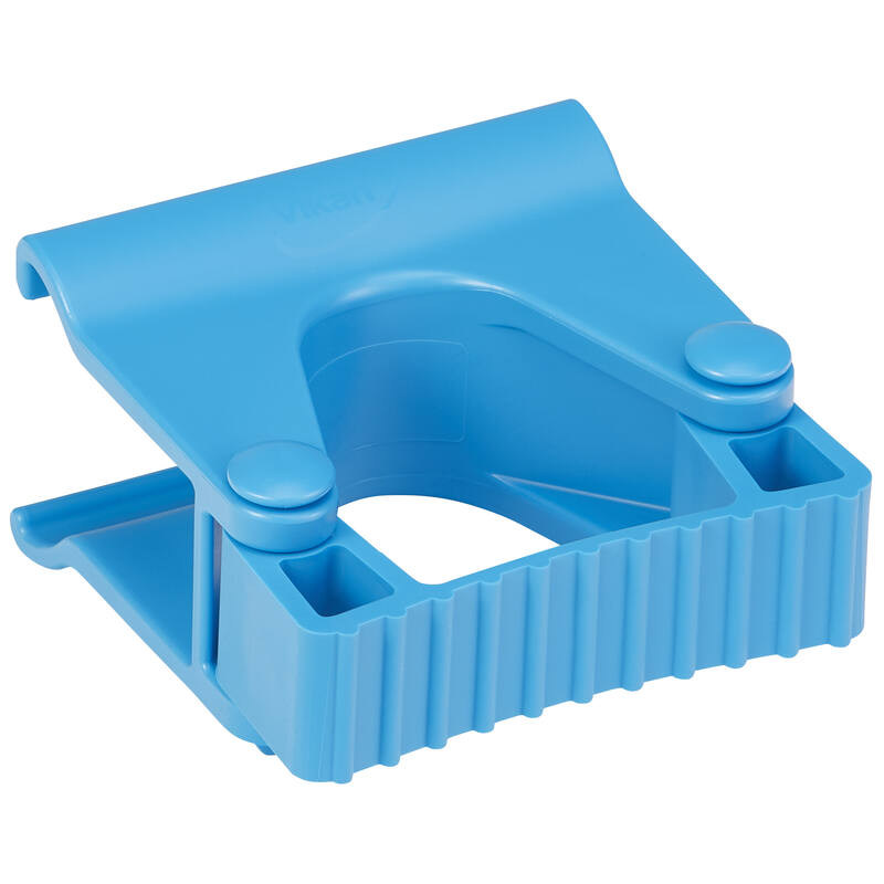 Vikan Hygiene Hi-Flex onderdeel voor ophangsysteem: klemmodule voor rail, blauw