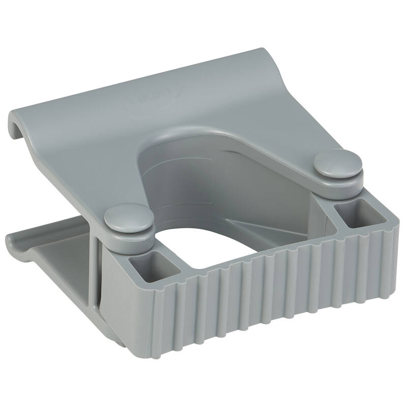 Vikan Hygiene Hi-Flex onderdeel voor ophangsysteem: klemmodule voor rail, grijs