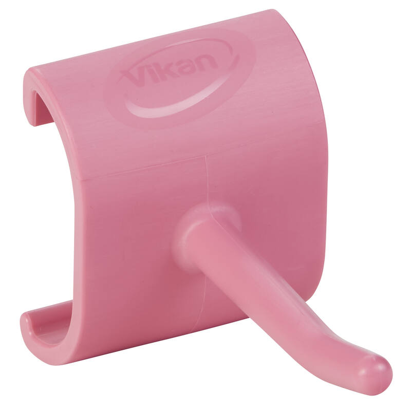 Vikan Hygiene Hi-Flex onderdeel voor ophangsysteem: haakmodule voor rail, roze