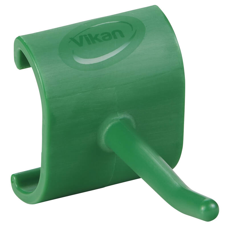 Vikan Hygiene Hi-Flex onderdeel voor ophangsysteem: haakmodule voor rail, groen