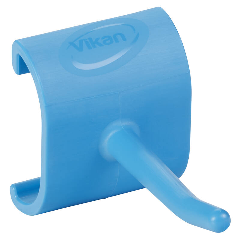 Vikan Hygiene Hi-Flex onderdeel voor ophangsysteem: haakmodule voor rail, blauw