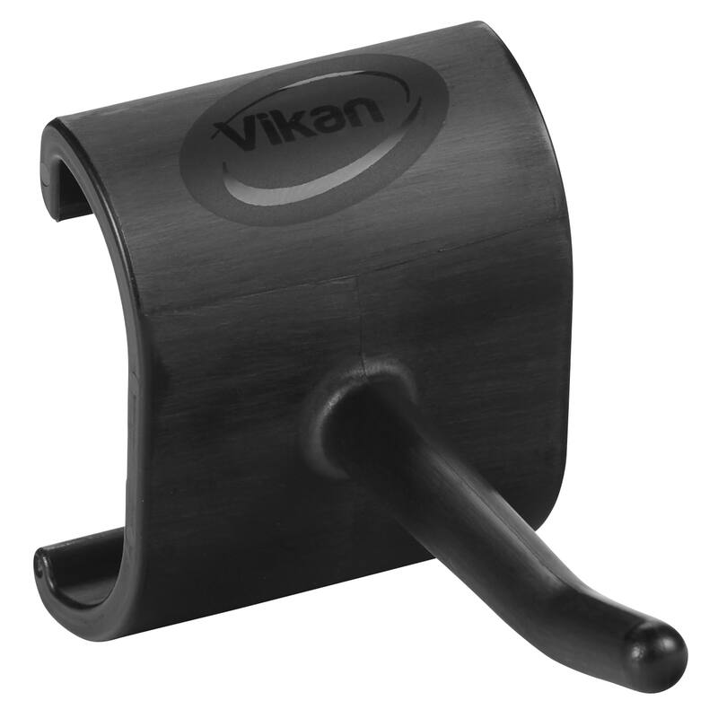 Vikan Hygiene Hi-Flex onderdeel voor ophangsysteem: haakmodule voor rail, zwart