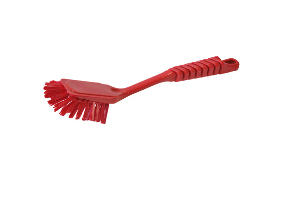 Hillbrush DW1090r, afwasborstel medium, rood