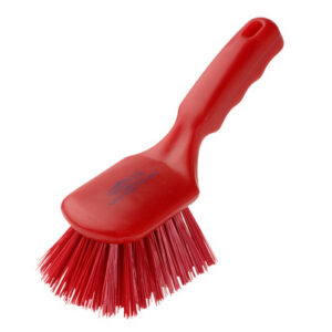 Hillbrush D4r werkborstel, kort hard, rood