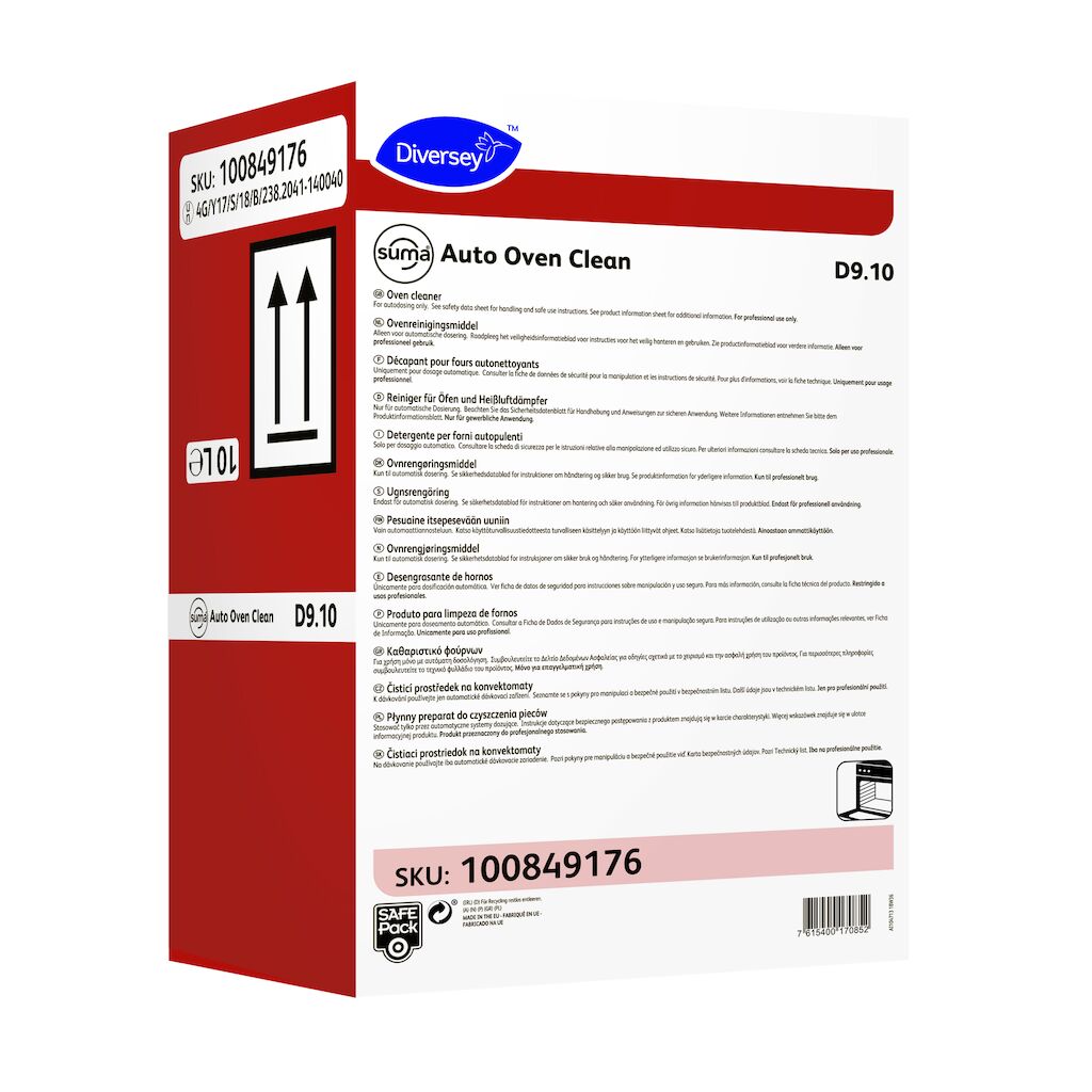 Suma Auto Oven Clean D9.10 - SafePack 10 l