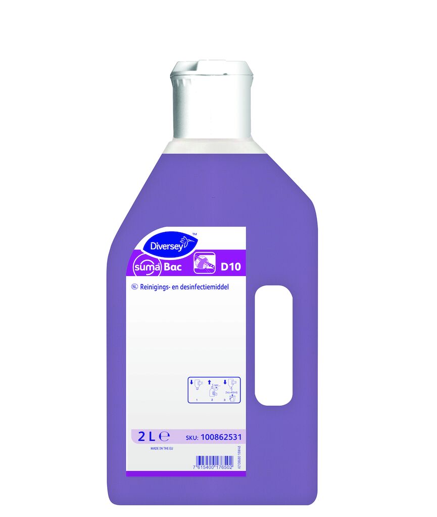 Suma Bac D10 - flacon 6 x 2 l