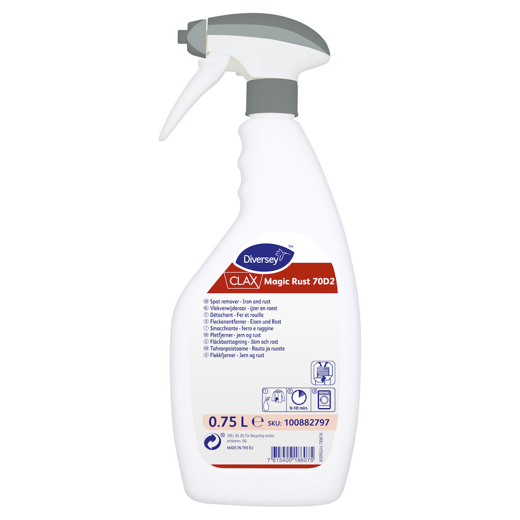 Clax Magic Rust 70D2 - Roest- en ijzer vlekken 6 x 750 ml