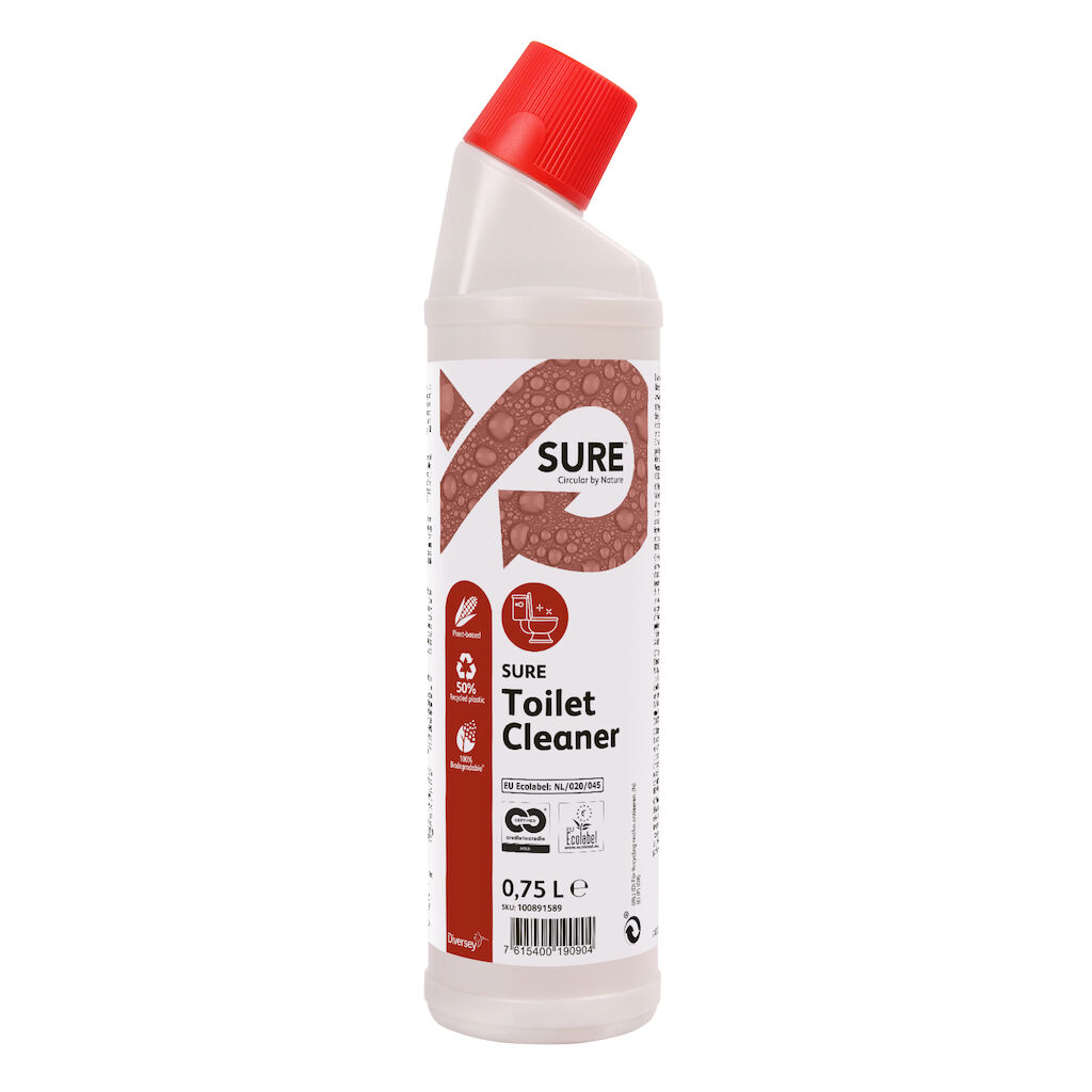 SURE Toilet Cleaner - toiletreiniger 6 x 750 ml