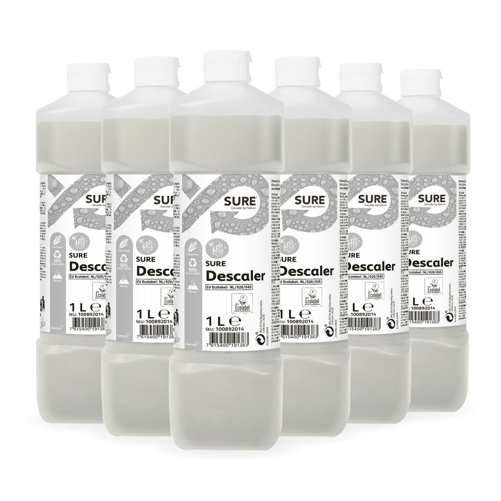 SURE Descaler - geconcentreerde ontkalker 6 x 1 l