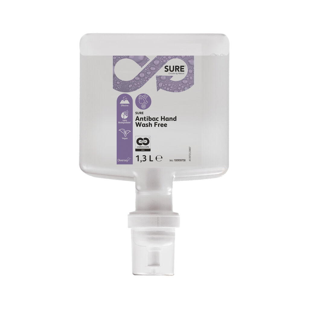 SURE Antibac Hand Wash Free 4 x 1.3 l