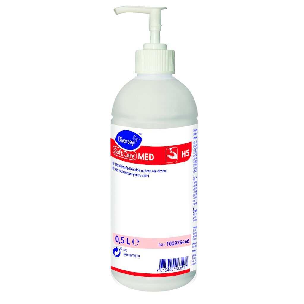 Soft Care Med H5 (ronde fles met pompje) 6 x 500 ml
