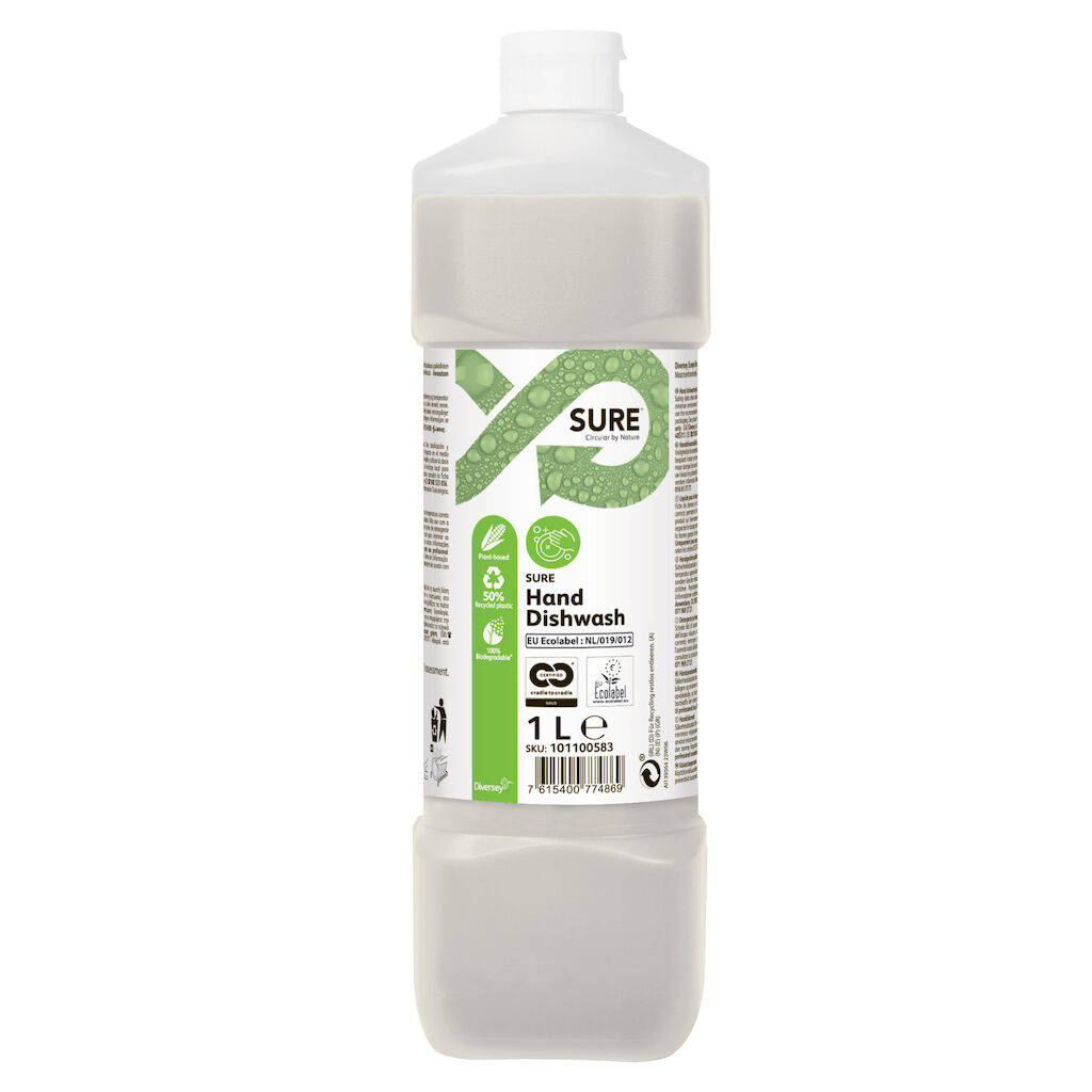 SURE Hand Dishwash - handafwasmiddel 6 x 1 l