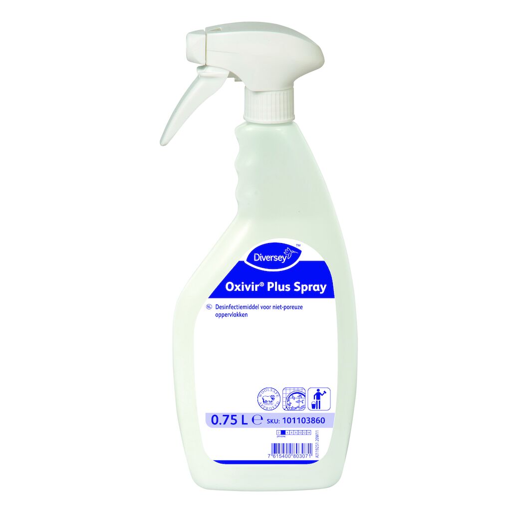 DI Oxivir Plus Spray 6 x 750 ml