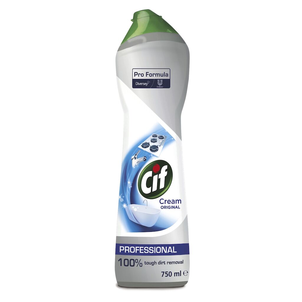 Cif Pro Formula Cream Schuurmiddel Normaal 750 ml 8 x 750 ml
