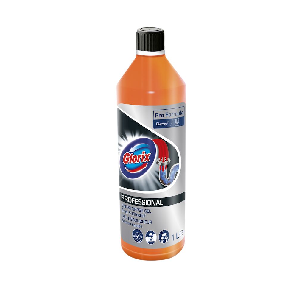Glorix Pro Formula Ontstopper Gel 6 x 1 l