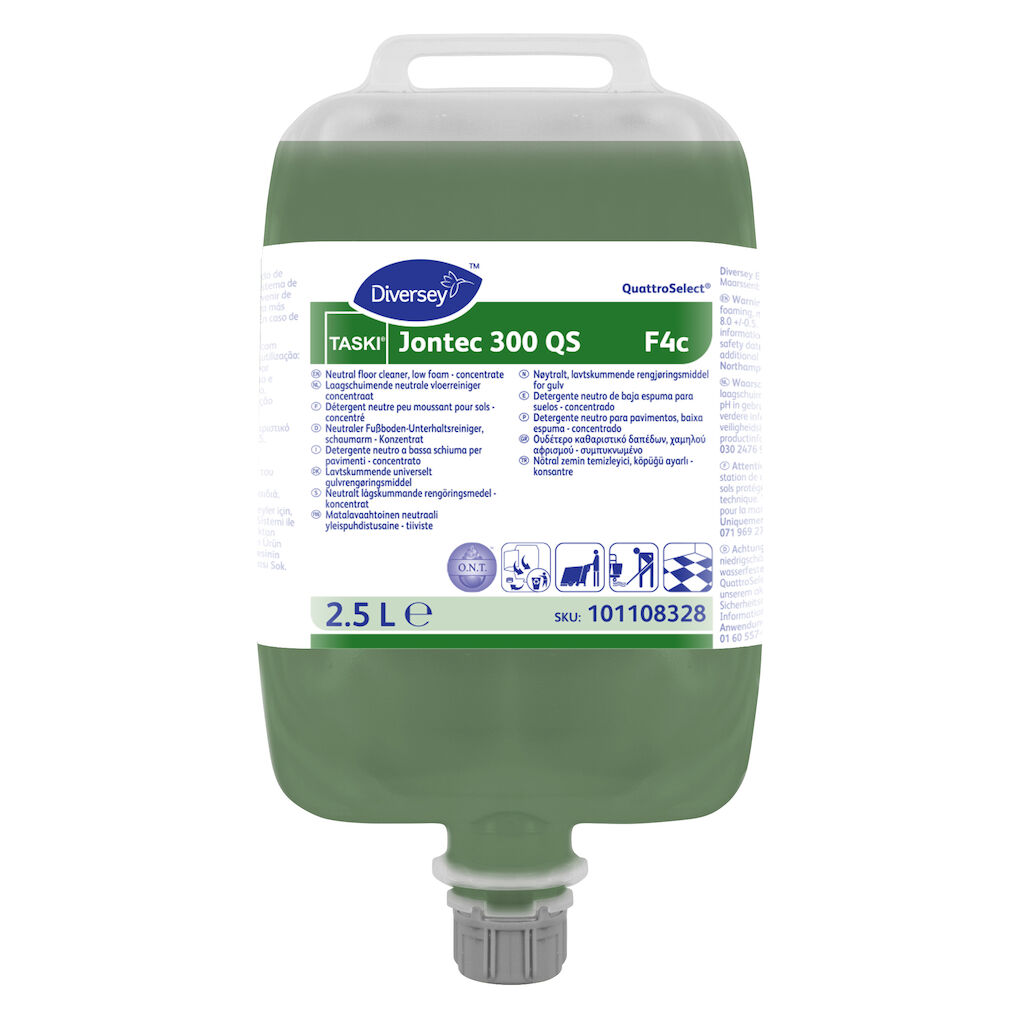 Taski jontec 300 QS F4c 2x2,5l geconcentreerde neutrale vloerreiniger