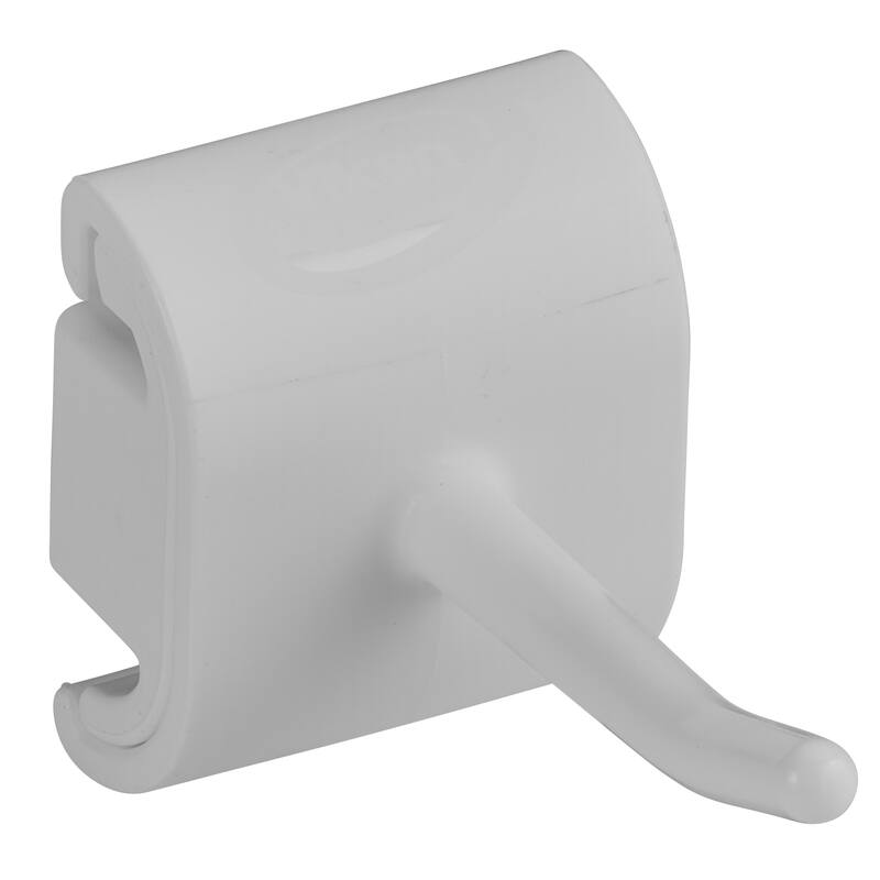 Vikan Hygiene enkele haak voor Hi-Flex ophangsysteem, wit, 41,5mm