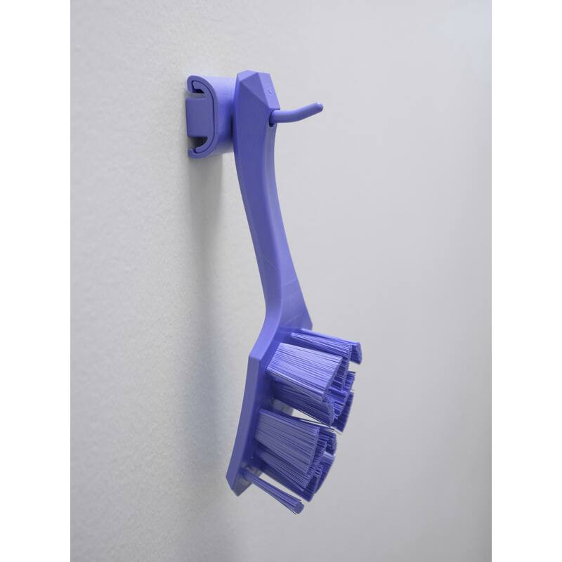 Vikan Hygiene enkele haak voor Hi-Flex ophangsysteem, paars, 41,5mm