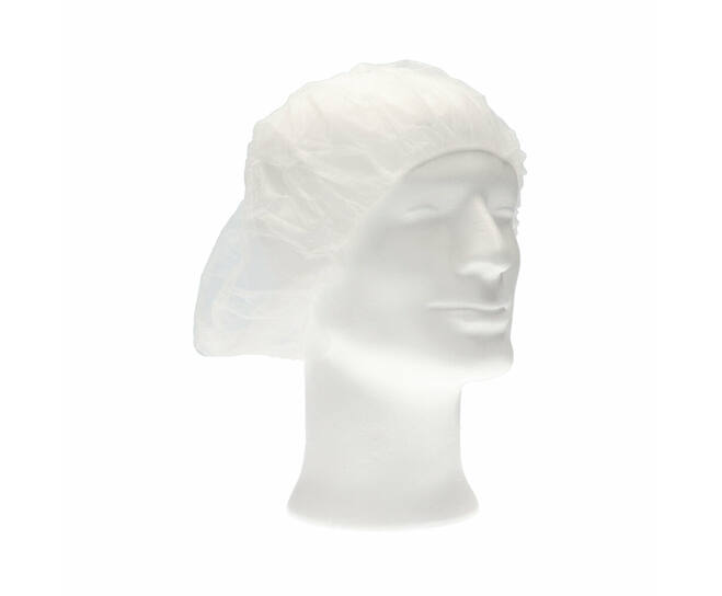 Bouffant cap CMT 1018 58cm WIT - doos 1000 stuks