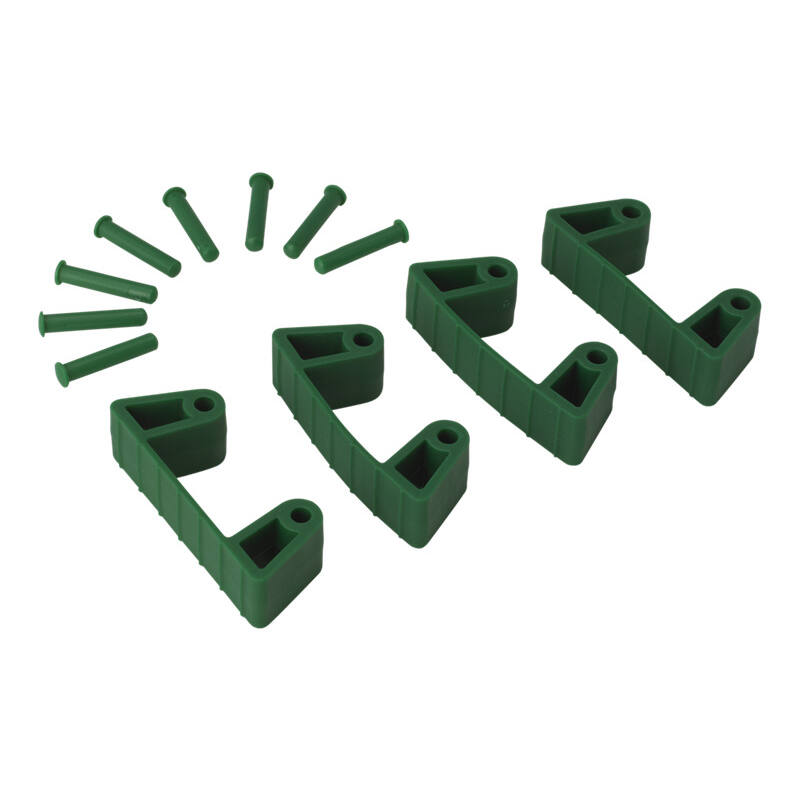 Vikan Hygiene aanvulset klemmen, groen, full colour, 4 klemmen/8 pinnen