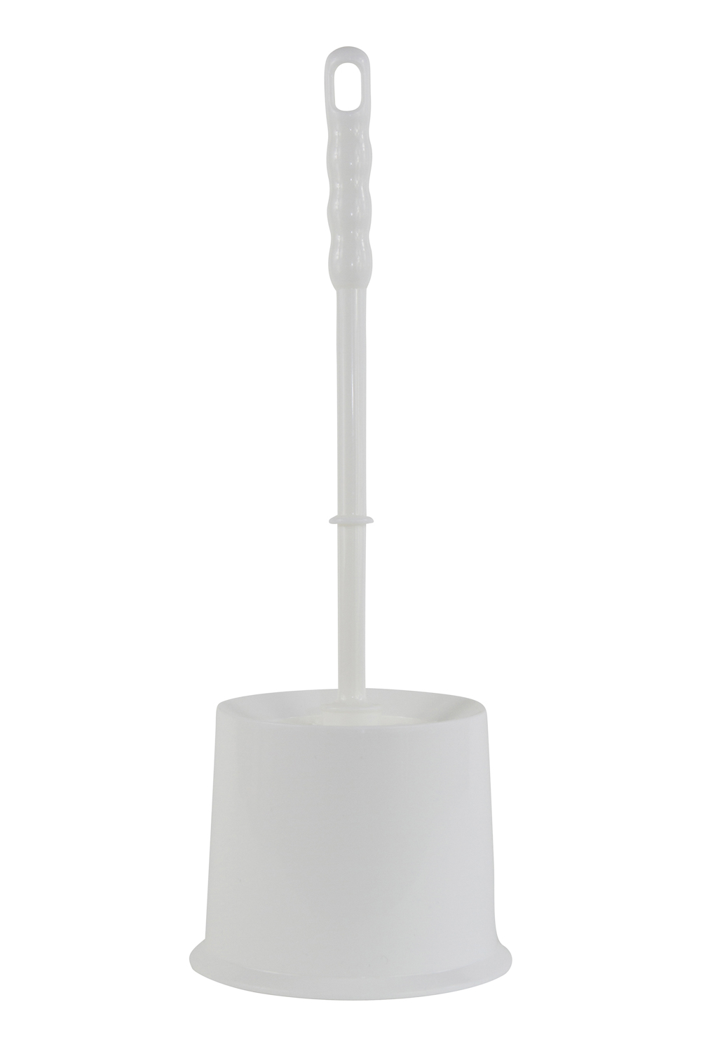 Toiletgarnituur pp kuipmodel ø 14 cm wit