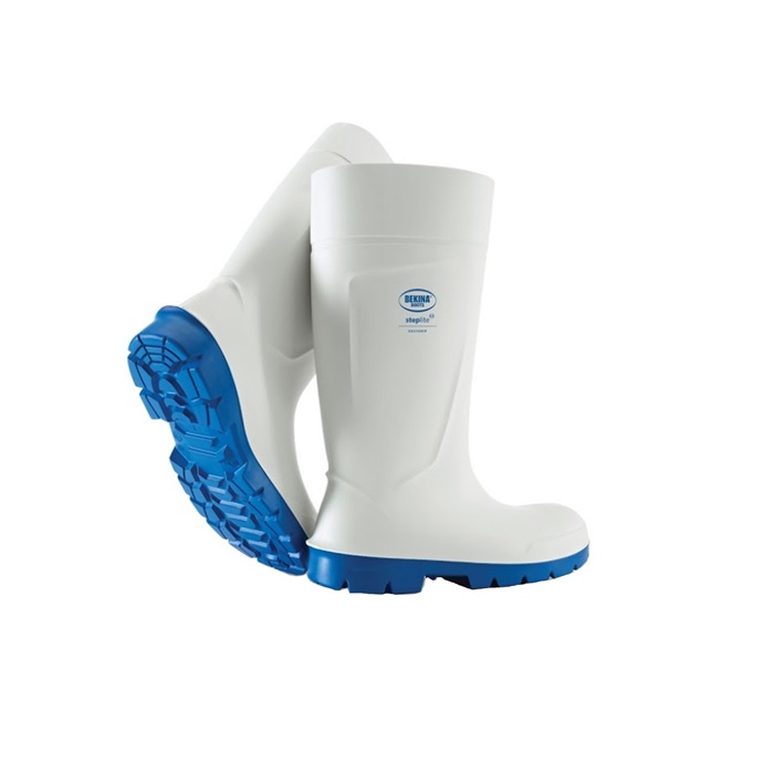 Bekina: Steplite Easygrip S4 Wit-Blauw Z, Maat 46
