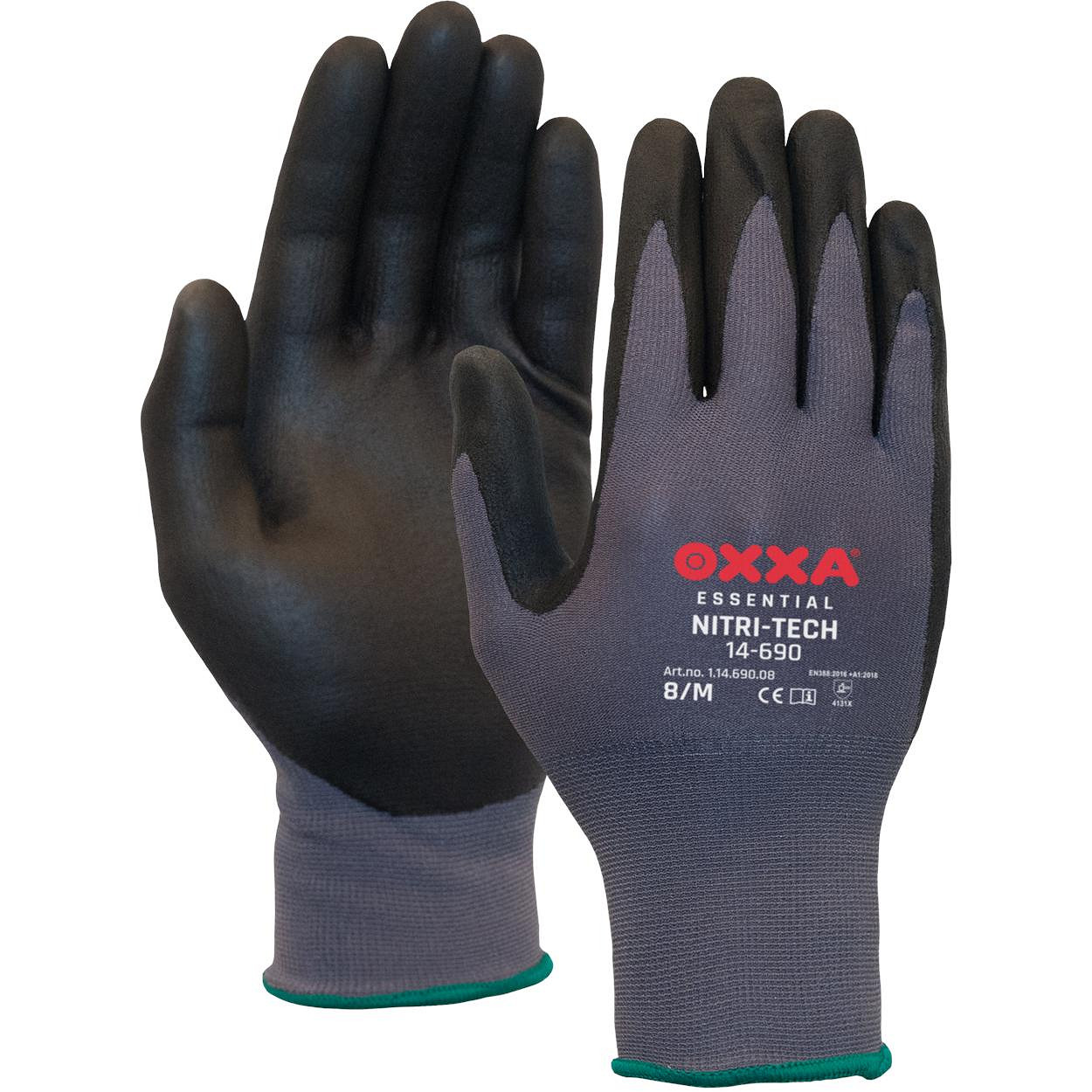 OXXA® Nitri-Tech 14-690 handschoen maat 9/L