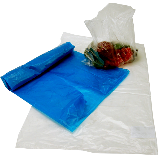 LDPE zakken transp. 38my 32 x 50 cm - los