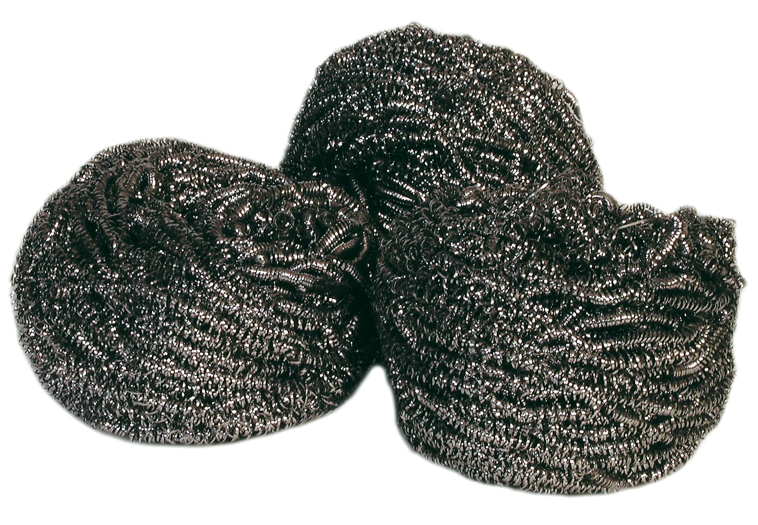 Reinigingsspons RVS 60 grams, 10 stuks