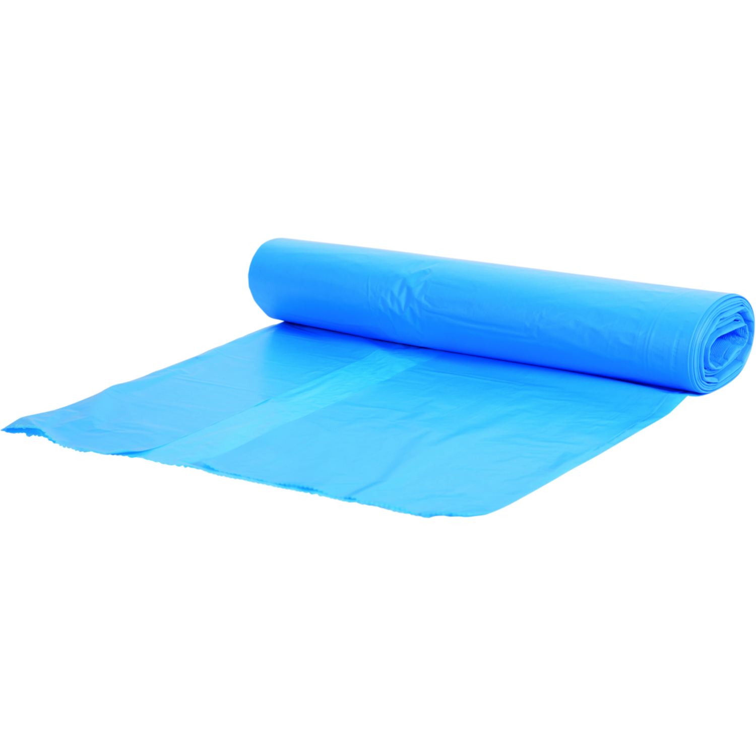 HDPE zakken rol 70 x 110cm T 25 blauw, 20x25st