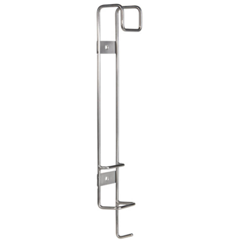 Vikan Hygiene rvs wandhouder voor 6ltr en 12ltr emmers en deksels, 370mm