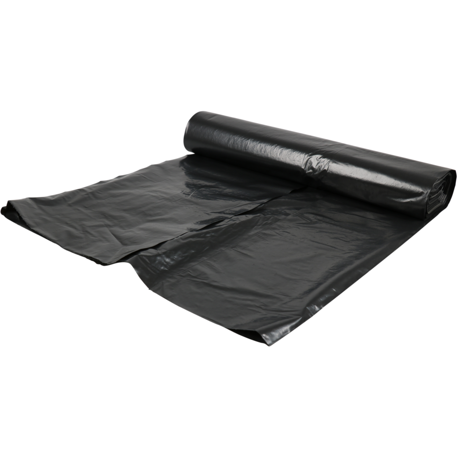 PowerSterko Afvalzak, Gerecycled LDPE, 65/ 25x140cm, T70, zwart