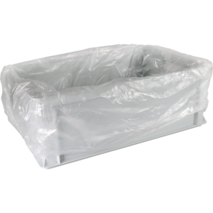 HDPE kratzakken los 60/20 x 80cm 8my transparant 1000 stuks