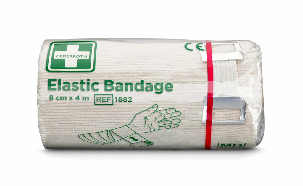 CEDERROTH Elastisch verband 8CM X 4M
