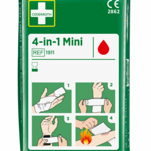 CEDERROTH 4-in-1 mini bloedstelpende verbanden