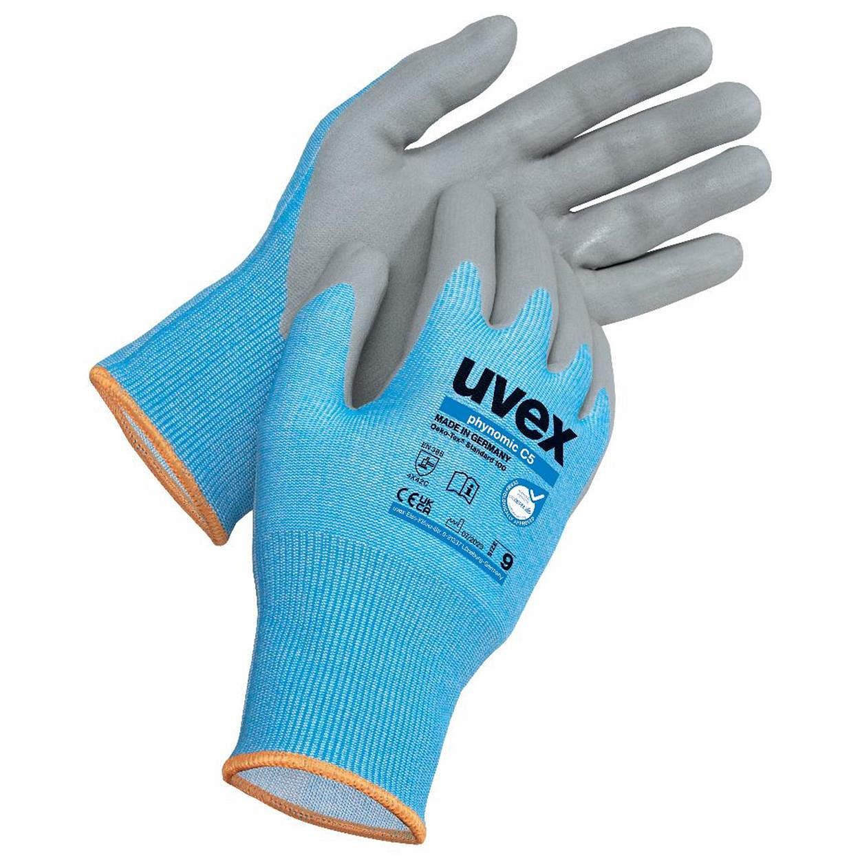 uvex phynomic C5 handschoen maat 12/3XL