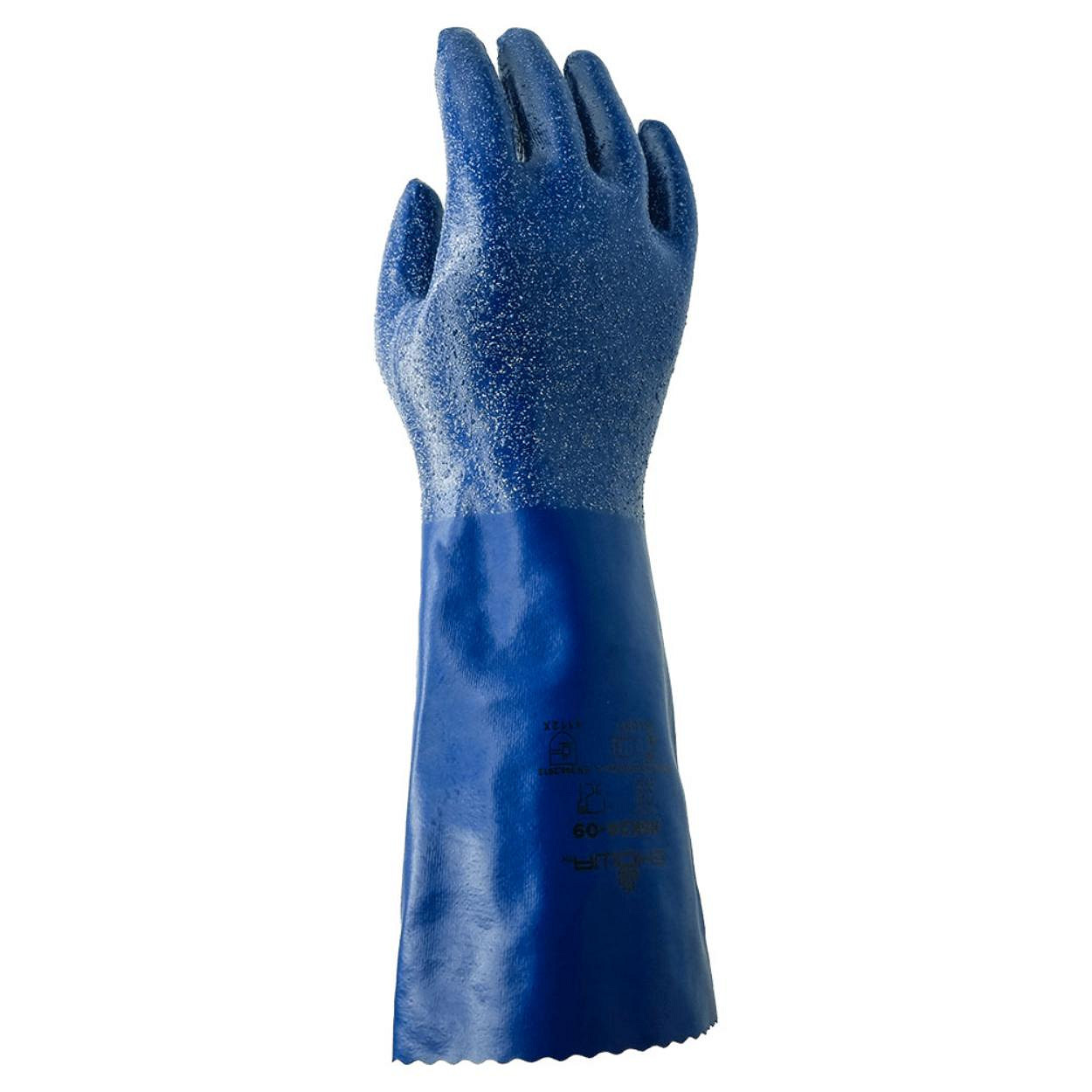 Showa handschoen NSK24 blauw, maat 8/S