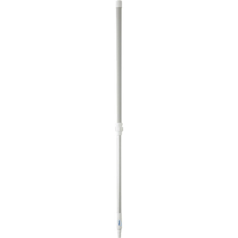 Vikan Hygiene aluminium telescoopsteel, 1305-1810mm, Ø32mm, wit