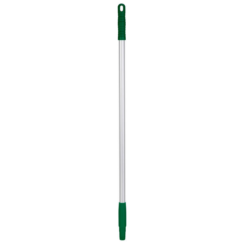 Vikan Hygiene aluminium steel, 840mm, Ø22mm, groen, met schroefdraad