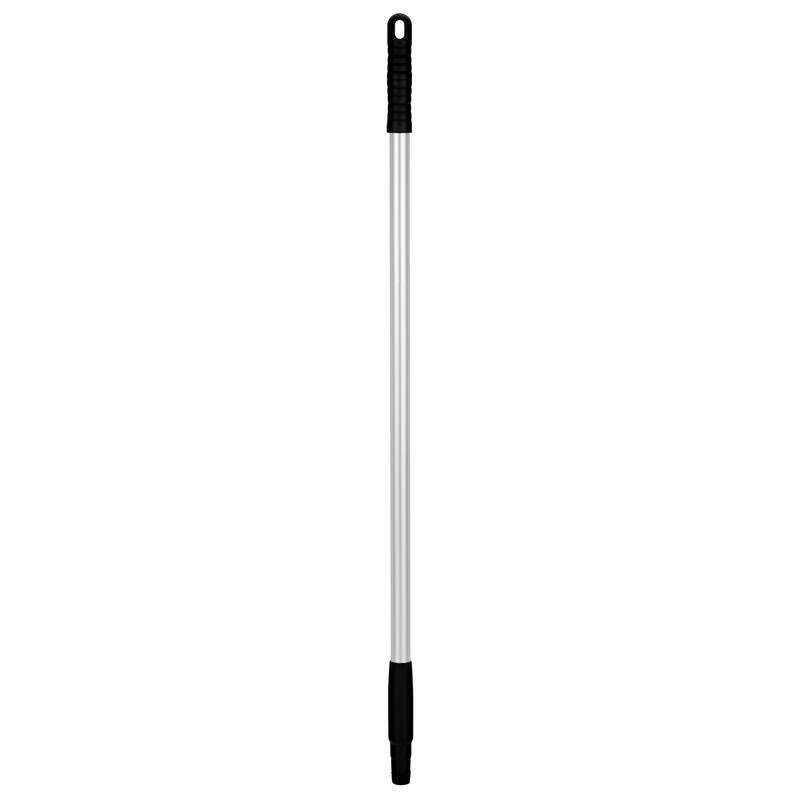 Vikan Hygiene aluminium steel, 840mm, Ø22mm, zwart, met schroefdraad