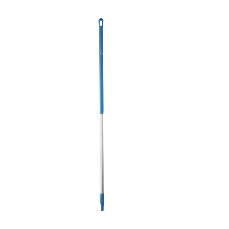 Vikan Hygiene aluminium steel, 1510mm, Ø31mm, blauw, ergonomisch