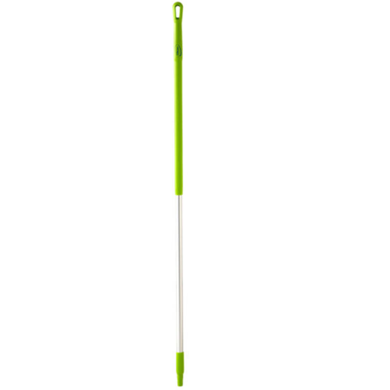 Vikan Hygiene aluminium steel, 1510mm, Ø31mm, limoen, ergonomisch